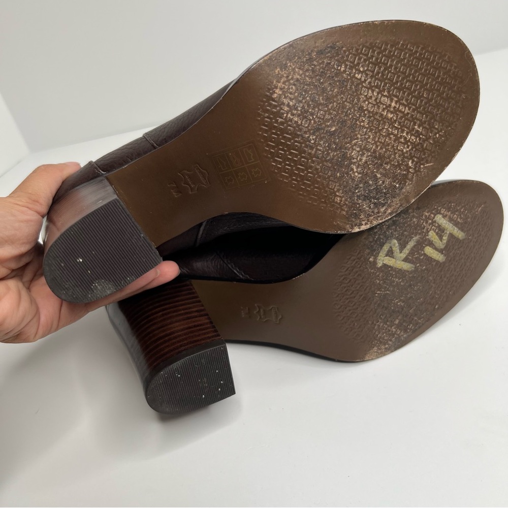 Tory Burch Junction Ankle Boots in Brown Size 7 - Picture 11 of 16